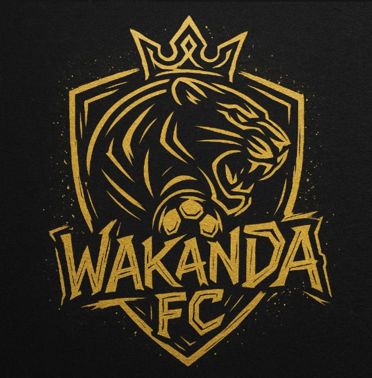 Wakanda FC Logo